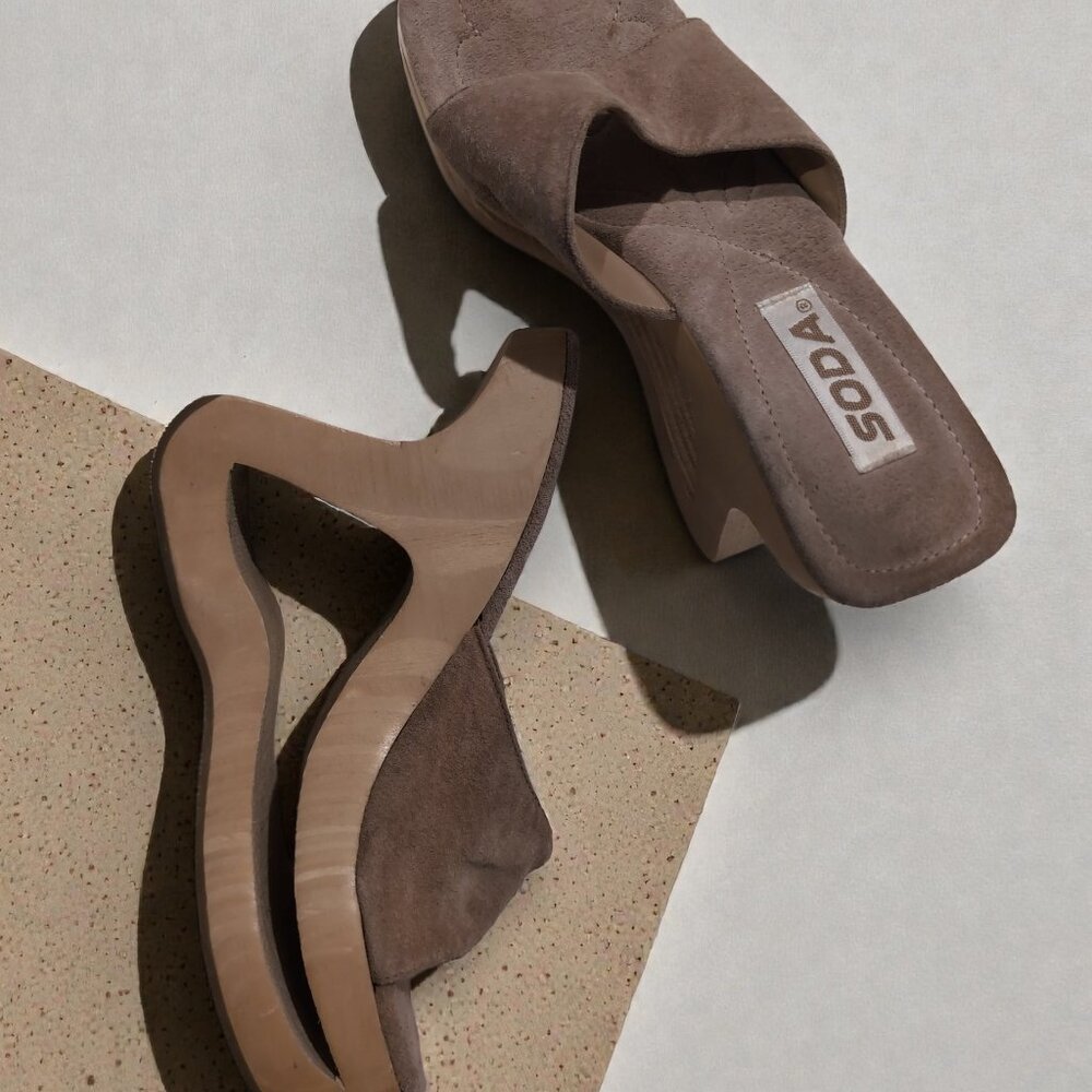 Vintage Soda sandles.